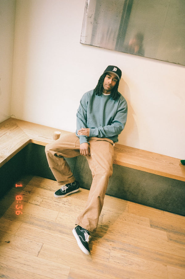 4010 RECYCLED COTTON CREWNECK